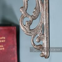 Close-up of the Scroll Design on the Victorian style Shelf Bracket