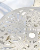 Scroll Decorative Metalwork on Table 