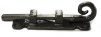 "Landrock Foundry" Scroll Style Iron Door Bolt "Landrock Foundry" Scroll Style Iron Door Bolt