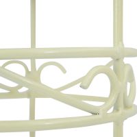 Scrolled Cream Dog Bowl Scrolled Cream Dog Bowl