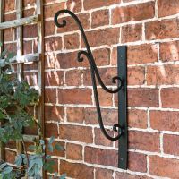 Scrolled Hanging Basket Bracket