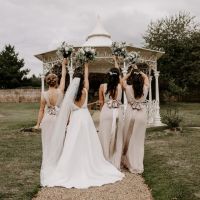 Seckford Hall Hotel Photograph of the "Lady Leticia Dream Carousel" Bandstand Pavilion