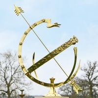 Serpent Armillary in Situ Outside