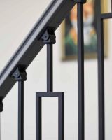 Close-Up of Adjustable Rake Brackets Close-Up of Adjustable Rake Brackets