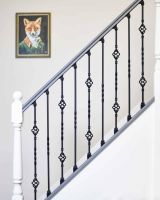 Double Patterned Set of Two Spindles 