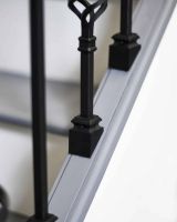 Close-Up of Fixed Rake Brackets