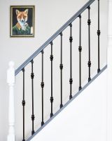 Set of Two Spindles With Rake Brackets 