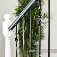 Single Twist Stair Spindle With Close Up