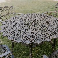 Close up of detailed table top  Close up of detailed table top