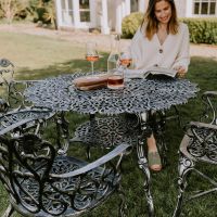 "Wootton House" Dining Set in Antique Silver  "Wootton House" Dining Set in Antique Silver