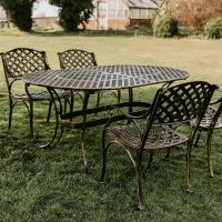 Chigwell Patio Set with Six Seats  Chigwell Patio Set with Six Seats
