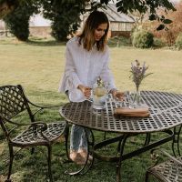 Brushed Gold "Chigwell" in situ  Brushed Gold "Chigwell" in situ