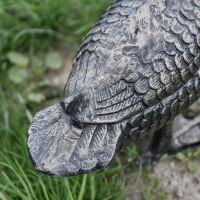 Rear view of Brushed Gold Goose Body  Rear view of Brushed Gold Goose Body