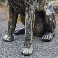 Close up of Dog Sculpture Feet 