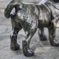 Rear view of Chihuahua Sculpture 