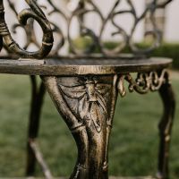 Close up of dragonfly embellishment 