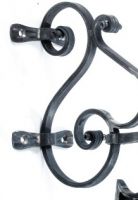 Shield Scroll hanging sign bracket