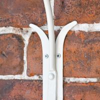 Close-up of the Top of the Fixing Plate Mounted on a Brick Wall Close-up of the Top of the Fixing Plate Mounted on a Brick Wall