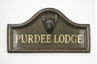 Siamese Cat House Name Plaque