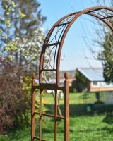 Classic "Pinecrest" Rose Arch in a Rustic Finish
