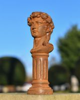 Rustic "David" Garden Sculpture