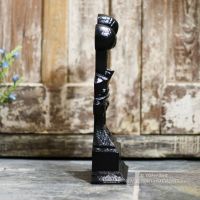 Side view of novelty freestanding door porter