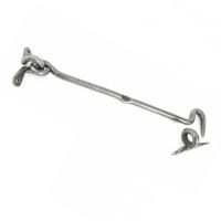 12" Pewter Cabin hook 12" Pewter Cabin hook