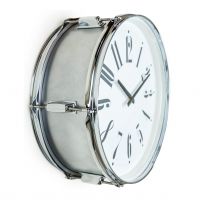 View of the Silver Snare Drum Design From the Side View of the Silver Snare Drum Design From the Side