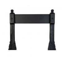 Simplistic Black Cast Iron Boot Scraper Simplistic Black Cast Iron Boot Scraper