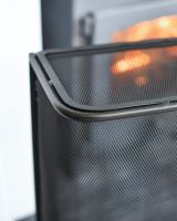 Close Up Of Simplistic Enclosed "Inclusum" Fire Guard Edges