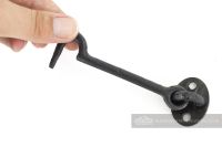 4" Simplistic Iron Cabin Hook