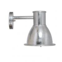 Simplistic Modern Galvanised Steel Wall Light