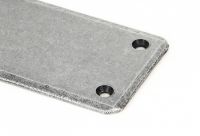 Simplistic Pewter Fingerplate