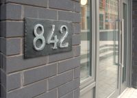 Slate Effect Number Sign