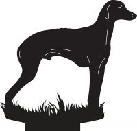 Sloughi Dog Weathervane Sloughi Dog Weathervane