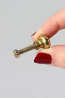 Cabinet Knob Brass Small