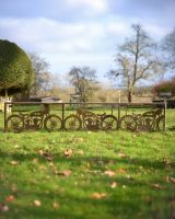 ‘Bullet’ Rustic Wall Art of a Vintage Motorbike main image