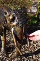 “Oteka” Elephant Calf Sculpture 