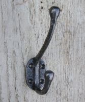 Traditional Coat Hook Created From Iron Traditional Coat Hook Created From Iron