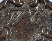 Antique Ornate WC Sign Antique Ornate WC Sign