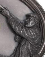 Close up of man with gun