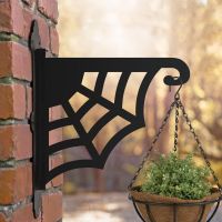 Spider Web Design Hanging Basket Bracket 