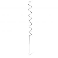 Spiral Plant Support Created From Iron 