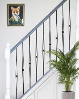 Split Stair Spindles on Stairs