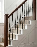 Split Stair Spindles - Spindle Only - No Bracket digital illustration