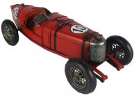 Vintage Red Sports Car Replica Ornament