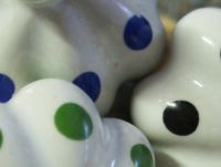 "Dotted Dombol" Ceramic Wine Stoppers "Dotted Dombol" Ceramic Wine Stoppers