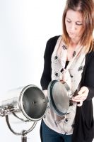 Small aluminium free standing spot light Small aluminium free standing spot light