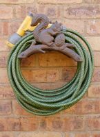 Rustic Squirrel Hose Holder Rustic Squirrel Hose Holder