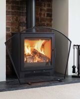 "The Exmouth" Black Curved Fire Guard Digital illustration "The Exmouth" Black Curved Fire Guard Digital illustration